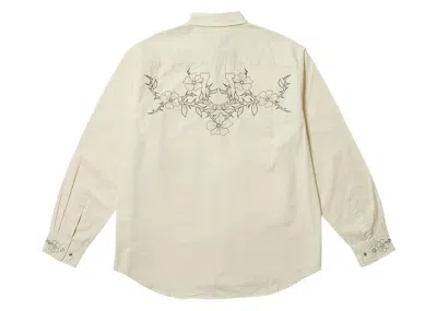 Pre-owned Palace Men's  Flexus Shirt In Soft White
