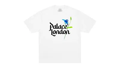 Pre-owned Palace Men's  Flower Type T-shirt In White