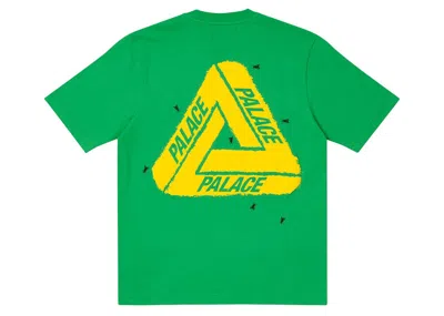 Pre-owned Palace Men's  Fly T-shirt In Green