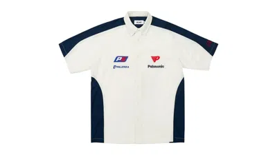 Pre-owned Palace Men's  Gassed Up Shirt In White