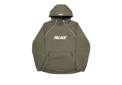 Pre-owned Palace Men's  Glow Shell Top In Olive