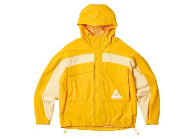 Pre-owned Palace Men's  Gone Fishing Jacket In Yellow