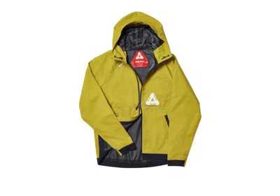 Pre-owned Palace Men's  Gore Windstopper Jacket In Golden Palm