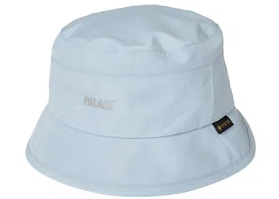 Pre-owned Palace Men's  Goretex 3l Bucket Hat In Chill Blue