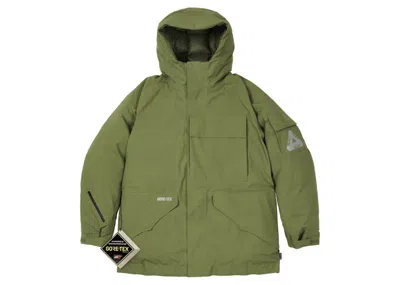 Pre-owned Palace Men's  Goretex Arctic Cargo Parka In Jacket Olive