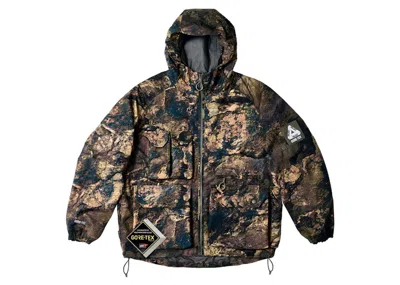 Pre-owned Palace Men's  Goretex Cotton Rs Jacket In Rockscape