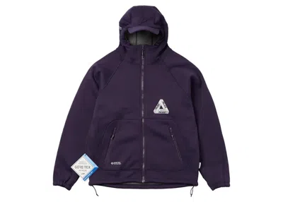Pre-owned Palace Men's  Goretex Infinium Cap Jacket In Deep Purple