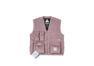 Pre-owned Palace Men's  Goretex Infinium Corduroy Vest In Pink