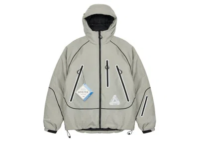 Pre-owned Palace Men's  Goretex Infinium Ptech Jacket In Grey