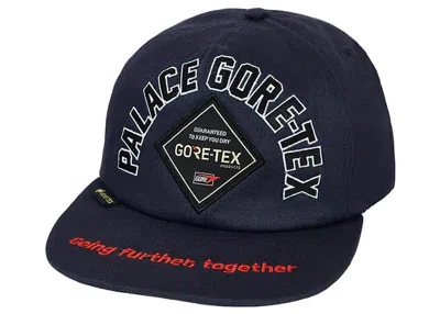 Pre-owned Palace Men's  Goretex Pal Hat In Navy Blue
