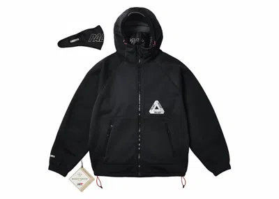 Pre-owned Palace Men's  Goretex Windstopper Jacket In Black