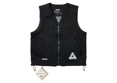 Pre-owned Palace Men's  Goretex Windstopper Vest In Black