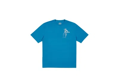 Pre-owned Palace Men's  Grand Master T-shirt In Blue