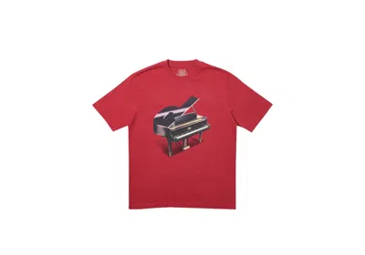 Pre-owned Palace Men's  Grand T-shirt In Dark Red