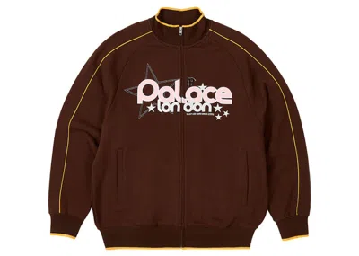 Pre-owned Palace Men's  Grimey Zip Funnel In Nice Brown