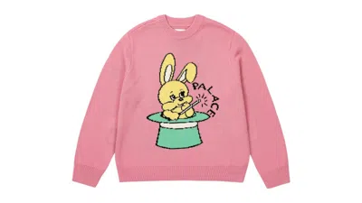 Pre-owned Palace Men's  Hat Trick Knit In Pink