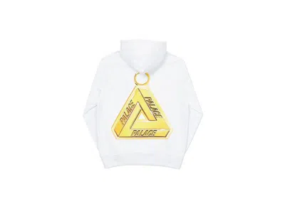 Pre-owned Palace Men's  Hatton Hoodie In White