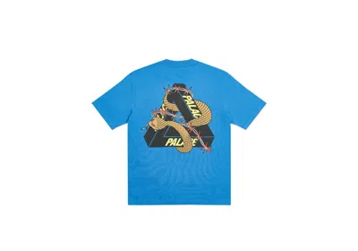 Pre-owned Palace Men's  Hesh Mit Fresh T-shirt In Blue