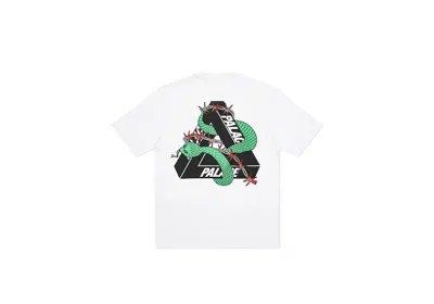 Pre-owned Palace Men's  Hesh Mit Fresh T-shirt In White