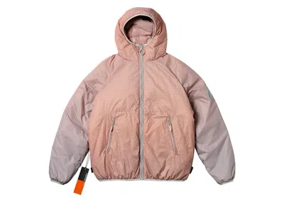 Pre-owned Palace Men's  Hexagon Pertex Quilted Jacket In Grey