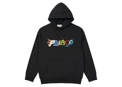 Pre-owned Palace Men's  Hoodie Sweatshirt In Black