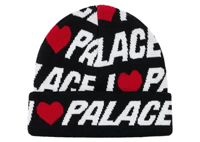 Pre-owned Palace Men's  I Love  Beanie In Black