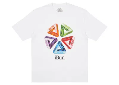 Pre-owned Palace Men's  Ich Bun T-shirt In White