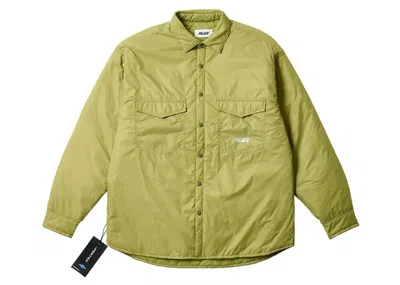 Pre-owned Palace Men's  Insulated Pertex Shirt In Olive