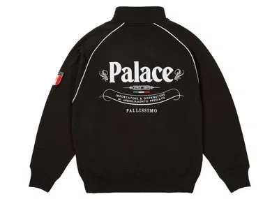 Pre-owned Palace Men's  Italia Zip Funnel In Black