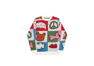 Pre-owned Palace Men's  Jcdc2 Knit In Multi
