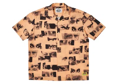 Pre-owned Palace Men's  Jimmy'z Shirt In Peach In Orange