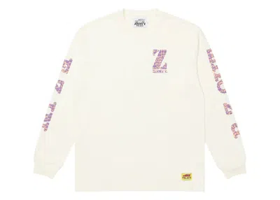 Pre-owned Palace Men's  Jimmy'z Washed Longsleeve In White