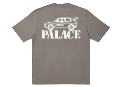 Pre-owned Palace Men's  Jimmy'z Washed T-shirt In Grey In Gray