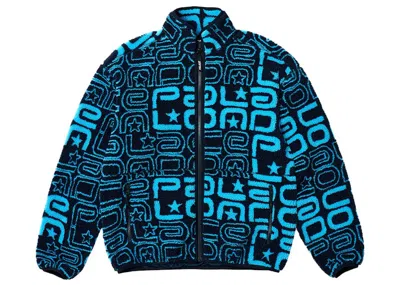 Pre-owned Palace Men's  Joyrex Fleece Jacket In Navy Blue