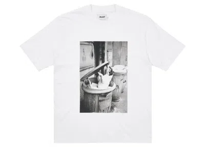 Pre-owned Palace Men's  Juergen Teller 1 T-shirt In White