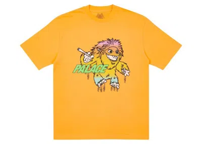 Pre-owned Palace Men's  Large Up T-shirt (fw21) In Light Orange