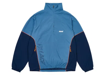 Pre-owned Palace Men's  Lazer Shell Jacket In Fresh Air In Blue