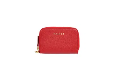 Pre-owned Palace Men's  Leather Wallet In Red
