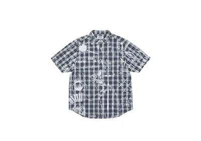 Pre-owned Palace Men's  Lotties Shirt In Blue Check