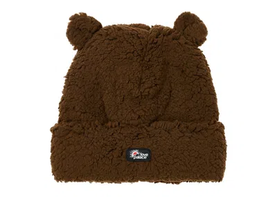 Pre-owned Palace Men's  Love Fuzzy Ears Beanie In Brown