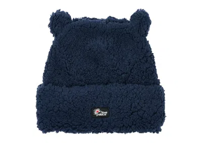 Pre-owned Palace Men's  Love Fuzzy Ears Beanie In Navy Blue