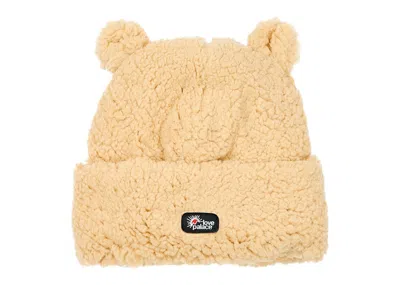 Pre-owned Palace Men's  Love Fuzzy Ears Beanie In Soft White