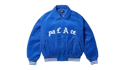 Pre-owned Palace Men's  Love Varsity Jacket In Blue