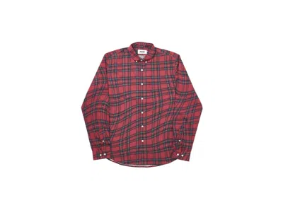 Pre-owned Palace Men's  Lumber Waved Shirt In Red