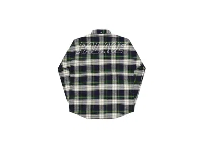 Pre-owned Palace Men's  Lumber Yak Shirt In Green