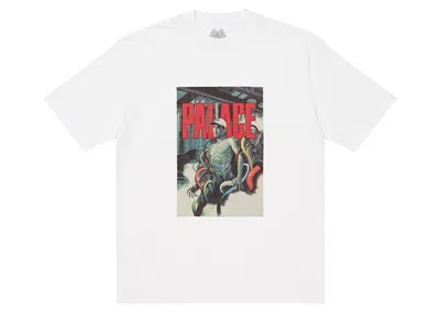 Pre-owned Palace Men's  Mangas T-shirt In White