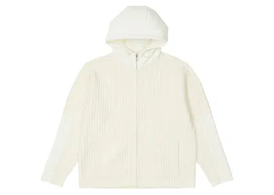 Pre-owned Palace Men's  Marine Zip Hoodie Knit In Bone