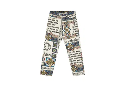 Pre-owned Palace Men's  Medieval Trouser In White