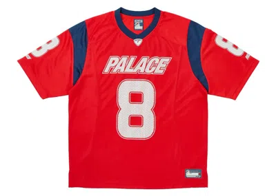 Pre-owned Palace Men's  Mesh Team Jersey In Red