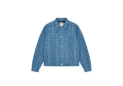 Pre-owned Palace Men's  Moschino Denim Jacket In Blue